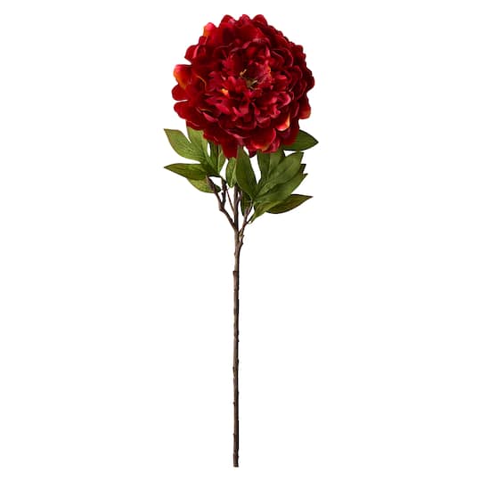 Jumbo Red Peony Stem by Ashland®